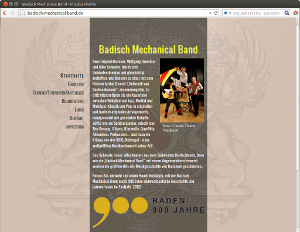 Screenshot badisch-mechanical-band.de